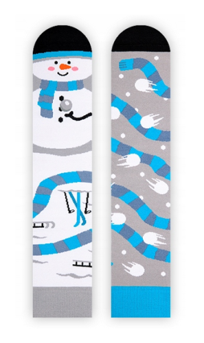 Świąteczne skarpetki z bałwanem - Mr Snowman