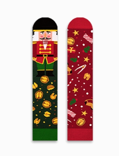 Zabawne świąteczne skarpetki - Lucky Woody - Nanushki