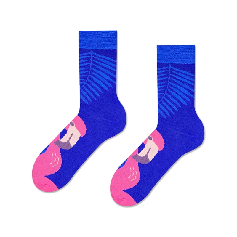 Kolorowe-skarpetki--we-flamingi-mixTURY-Pink-Flamingo-Zooksy-fajna-historia.jpg
