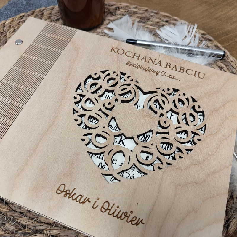 Drewniany album na zdjęcia dla Babci 2.jpg